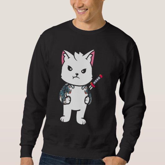 Japans Samurai Ninja Ca Japans Samurai Ninja C Trui (Voorkant)