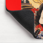 Japans Samurai Painting c. jaren '1800 Muismat (Hoek)