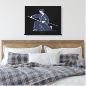 Japans Samurai Painting Canvas Afdruk (Insitu (Slaapkamer))