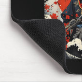 Japans Samurai Pitbull Tattoo Kawaii Ukiyo-e Nin Muismat (Hoek)