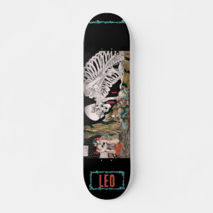 Japans Samurai Skeleton - Aangepast skateboard