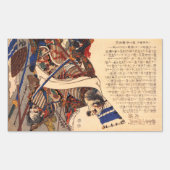  Japans Samurai Stickers (Voorkant)