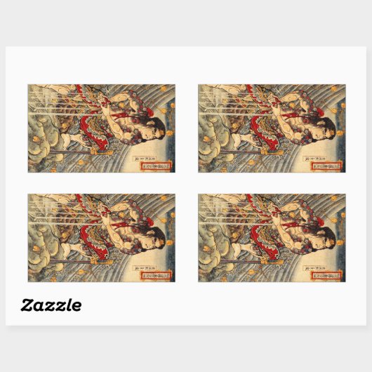  Japans Samurai Stickers (Vel)