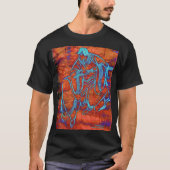 Japans Samurai Szwaardsman Fine Art T-shirt (Voorkant)