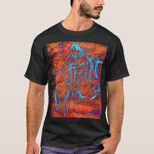 Japans Samurai Szwaardsman Fine Art T-shirt