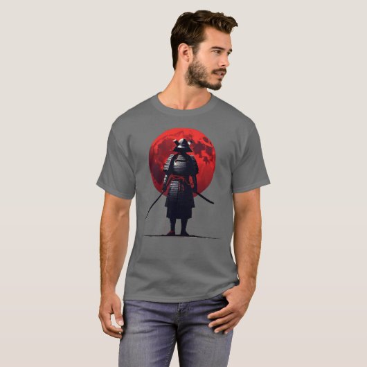 Japans Samurai T-shirt (Voorkant volledig)