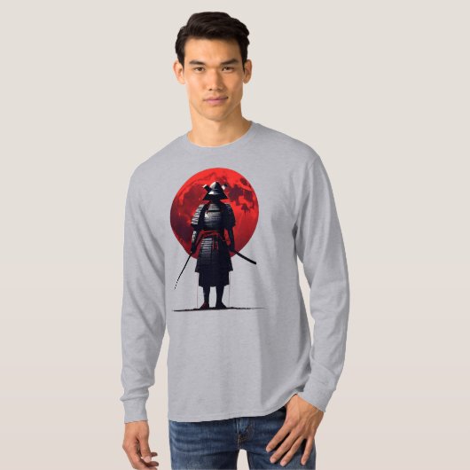 Japans Samurai T-shirt (Voorkant volledig)