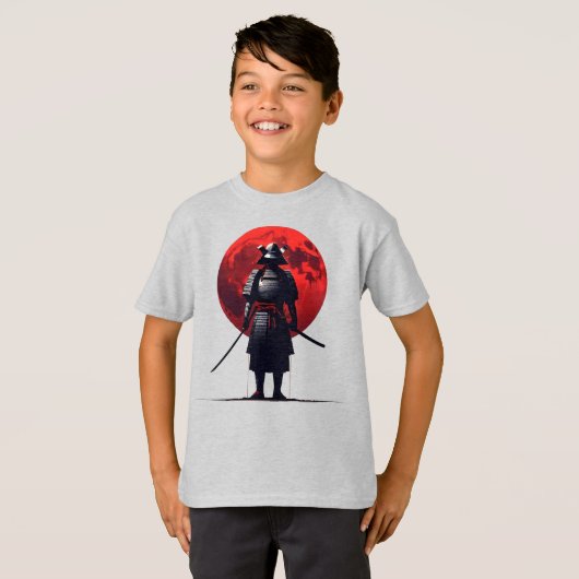 Japans Samurai T-shirt (Voorkant volledig)