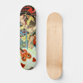 Japans Samurai vecht aap Persoonlijk Skateboard (Voorkant)