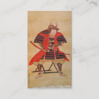 Japans Samurai Visitekaartje
