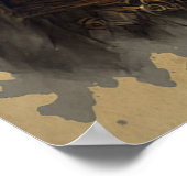  Japans Samurai Warrior Art Print Poster (Hoek)