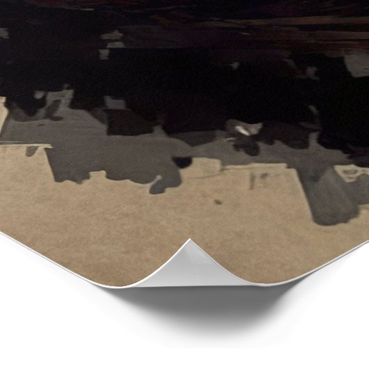 Japans Samurai Warrior Art Print Poster (Hoek)