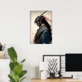  Japans Samurai Warrior Art Print Poster (Thuiskantoor)
