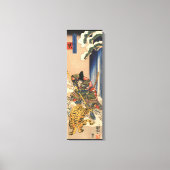 Japans Samurai Warrior Canvas Afdruk (Voorkant)