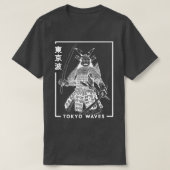 Japans Samurai Warrior - Minimalistisch Japan T-shirt (Design voorkant)