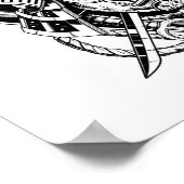 Japans Samurai Warrior Poster (Hoek)