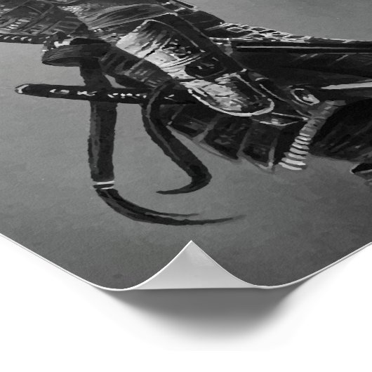 Japans Samurai Warrior Poster (Hoek)