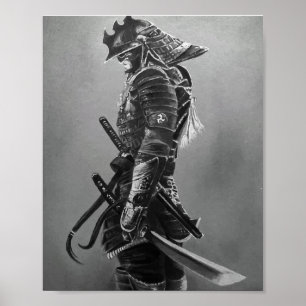 Japans Samurai Warrior Poster