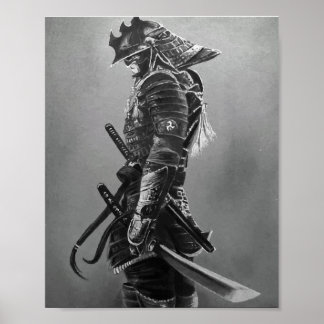 Japans Samurai Warrior Poster