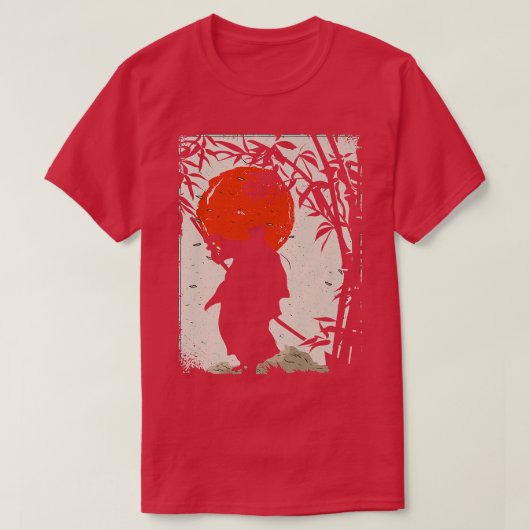 Japans Samurai Warrior Szwaardsman (2) T-shirt (Design voorkant)