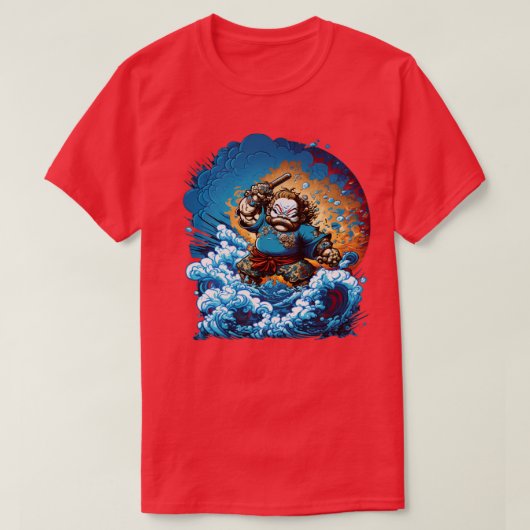 Japans Samurai Warrior T-shirt (Design voorkant)