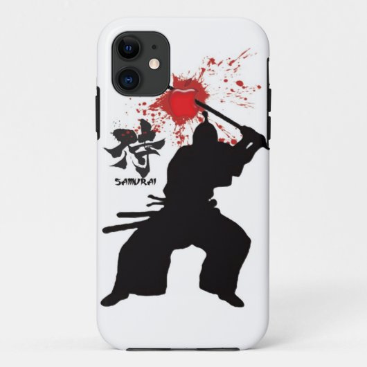 Japans SamuraiPhone4 Hoesje (Achterkant)