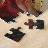 Japans Sashimi Lunch-meel met rijst en soep Legpuzzel (Zijkant)