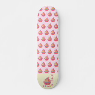 Japans schattig koekjespatroon persoonlijk skateboard