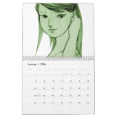 Japans schattig meisje MANGA Kalender (Jan 2026)