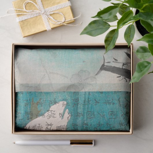  Japans scheerpapier voor ganzen Tissuepapier (Geschenk)