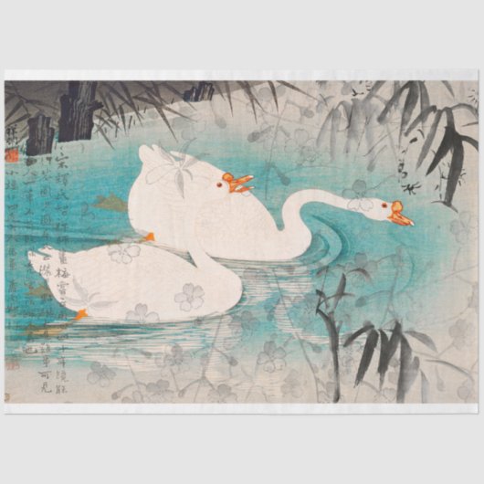  Japans scheerpapier voor ganzen Tissuepapier (Voorkant)