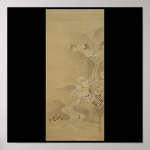 Japans schilderen c. 1672 poster