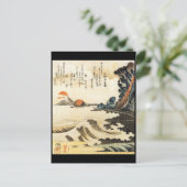 Japans schilderen c. jaren '1800 briefkaart (Staand voorkant)