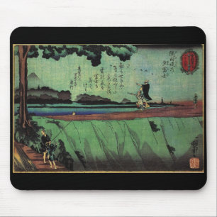 Japans schilderen c. jaren '1800 muismat