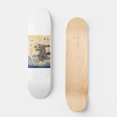Japans schilderen c. jaren '1800 persoonlijk skateboard (Voorkant)