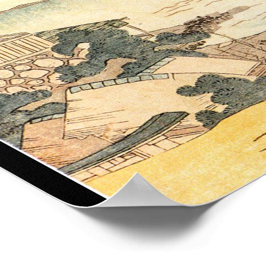 Japans schilderen c. jaren '1800 poster (Hoek)