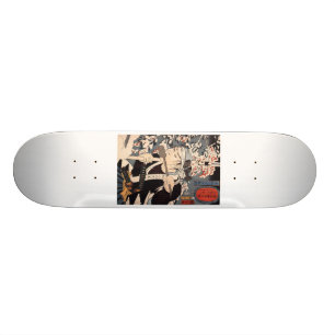 Japans schilderen c. jaren '1800 skateboard