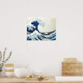 Japans schilderen door Hokusai "The Great Wave" Poster (Keuken)