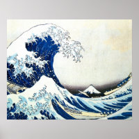 Japans schilderen door Hokusai "The Great Wave"