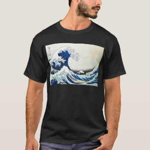 Japans schilderen door Hokusai "The Great Wave" T-shirt