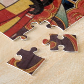  Japans schilderen - Kabuki Actor Legpuzzel (Zijkant)