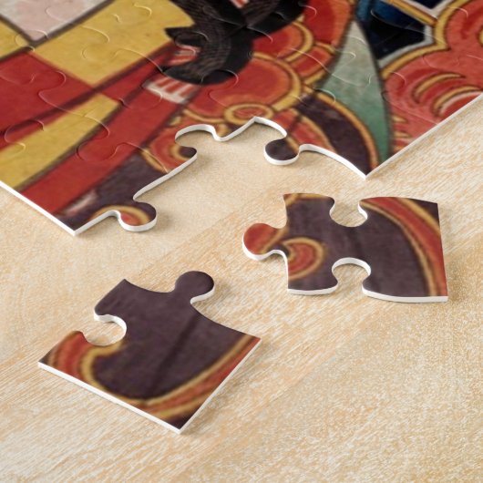 Japans schilderen - Kabuki Actor Legpuzzel (Zijkant)