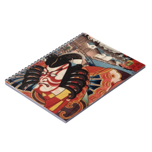  Japans schilderen - Kabuki Actor Notitieboek (Linkerzijde)