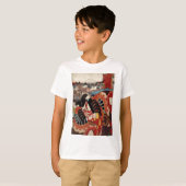  Japans schilderen - Kabuki Actor T-shirt (Voorkant volledig)
