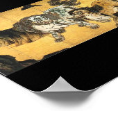 Japans schilderen van Chinese luiers c.q. jaren '1 Poster (Hoek)