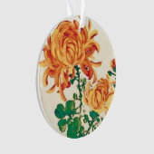 Japans schilderen van Chrysanthema Ornament (voorkant)