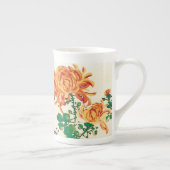  Japans schilderen van Chrysanthema Porselein Kop (Rechts)