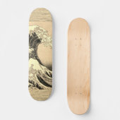  Japans schilderen van Great Wave Skateboard (Voorkant)