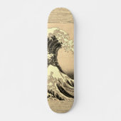 Japans schilderen van Great Wave Skateboard (Voorkant)
