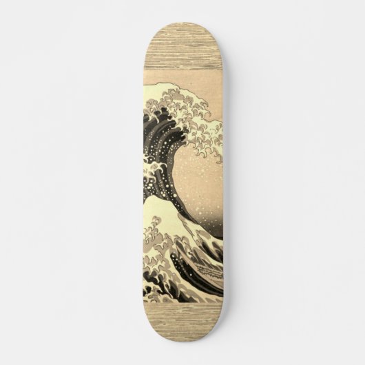  Japans schilderen van Great Wave Skateboard (Voorkant)